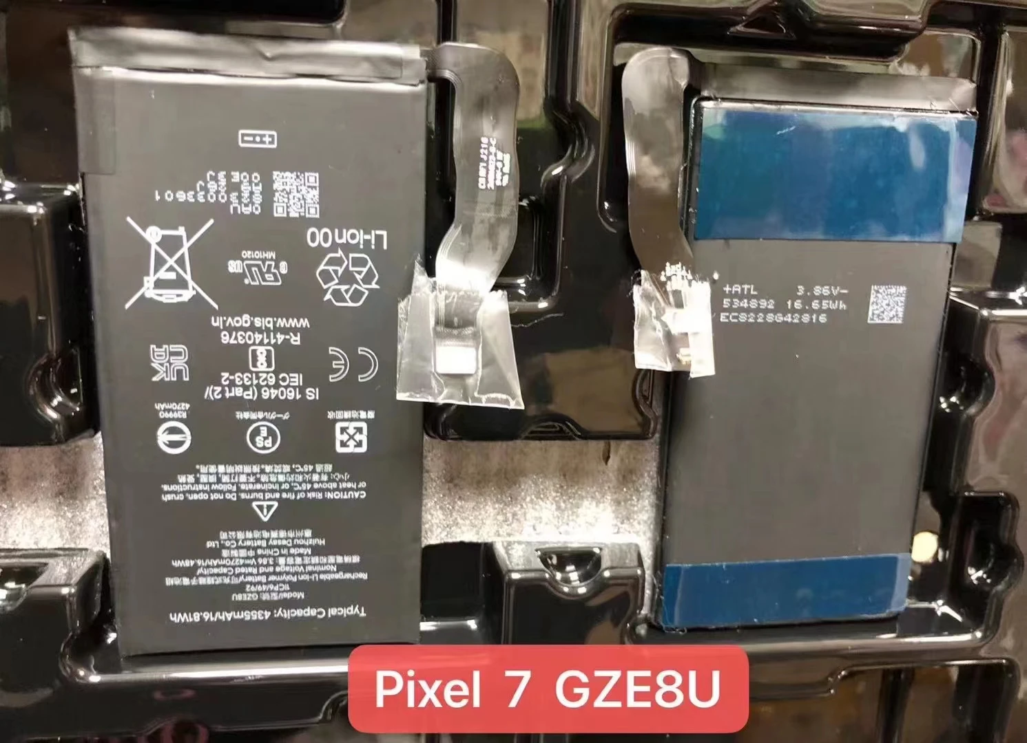 Оригинальный аккумулятор GZE8U 4270 мАч для Google Pixel 7 GVU6C GQML3 аккумуляторы мобильных