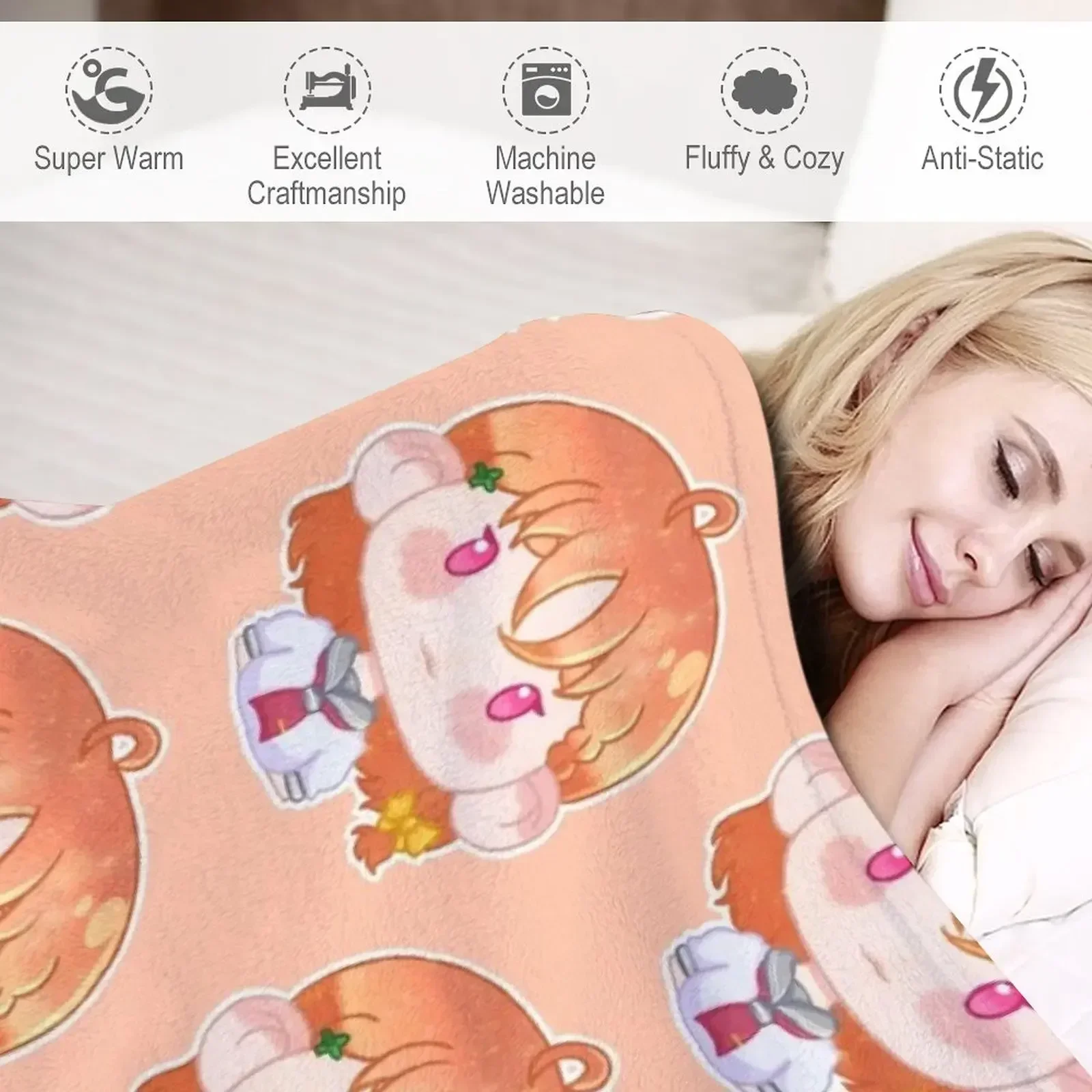 Люблю жить солнце!! - Чика Таками Плед Хэллоуин Для Малыша на диване Роскошные