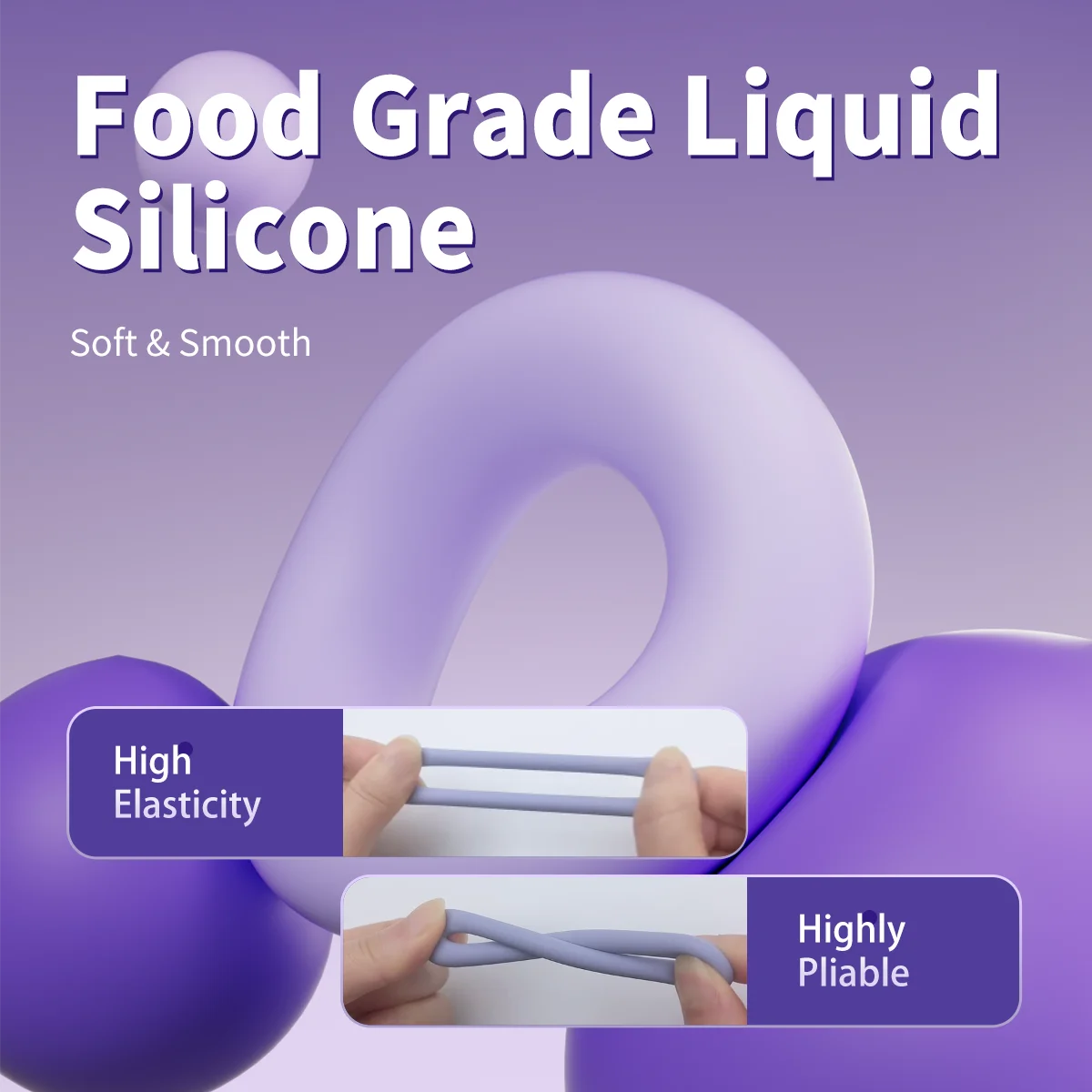 Силиконовое кольцо для пениса Jissbon