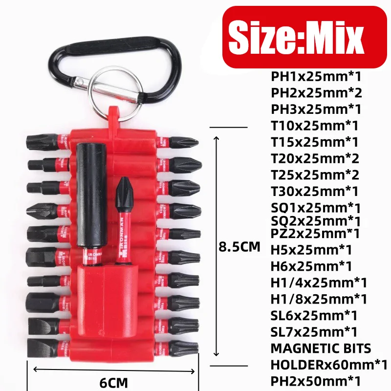 

Набор ударных бит S2 22 шт.