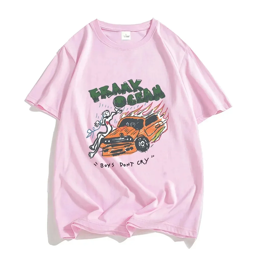 Мужская Футболка Frank O-ocean R&ampB Music 100% Хлопок Унисекс Удобная Посадка На Все Сезоны