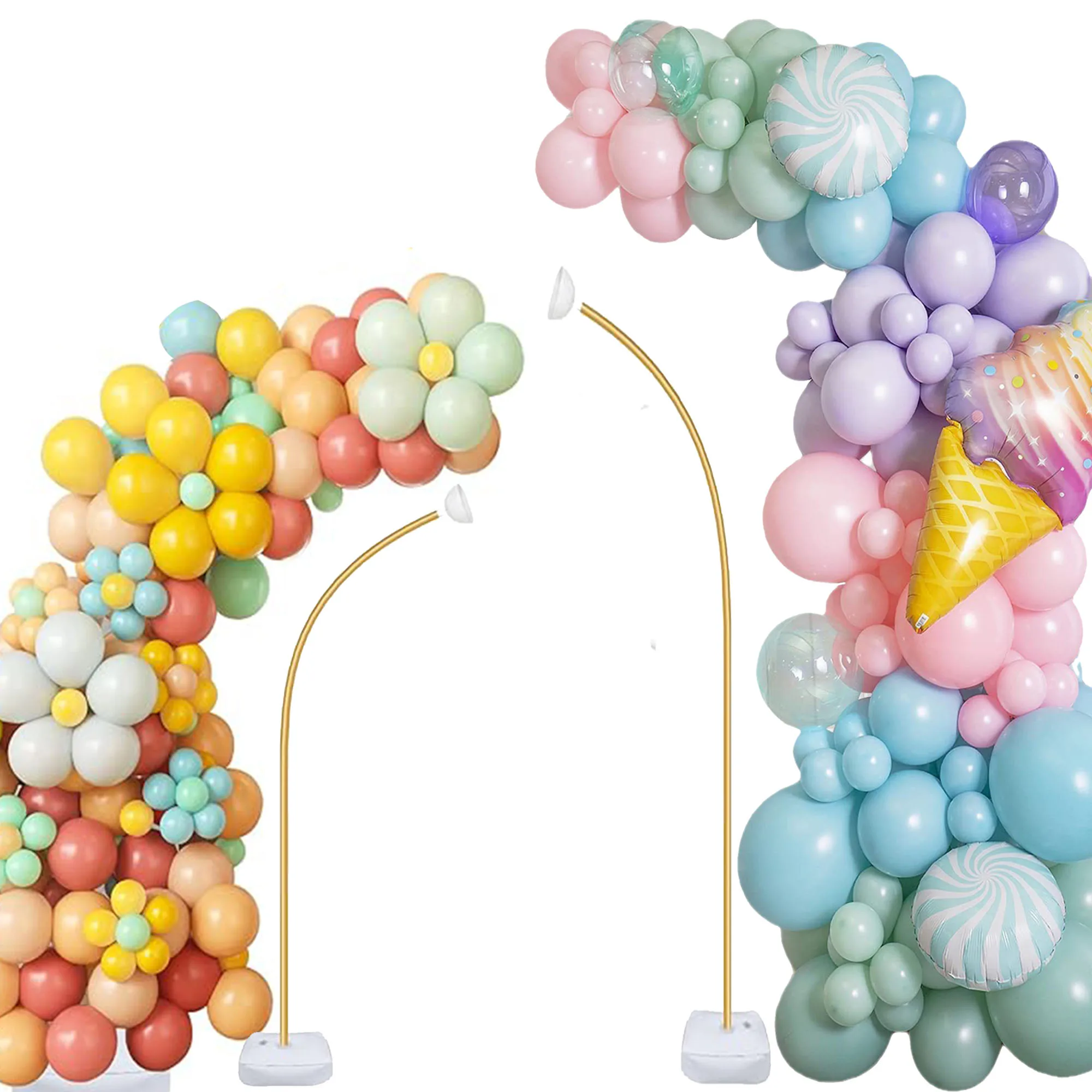 Футов и 6 футов высокая свобода изгиба половина воздушного шара набор для арки