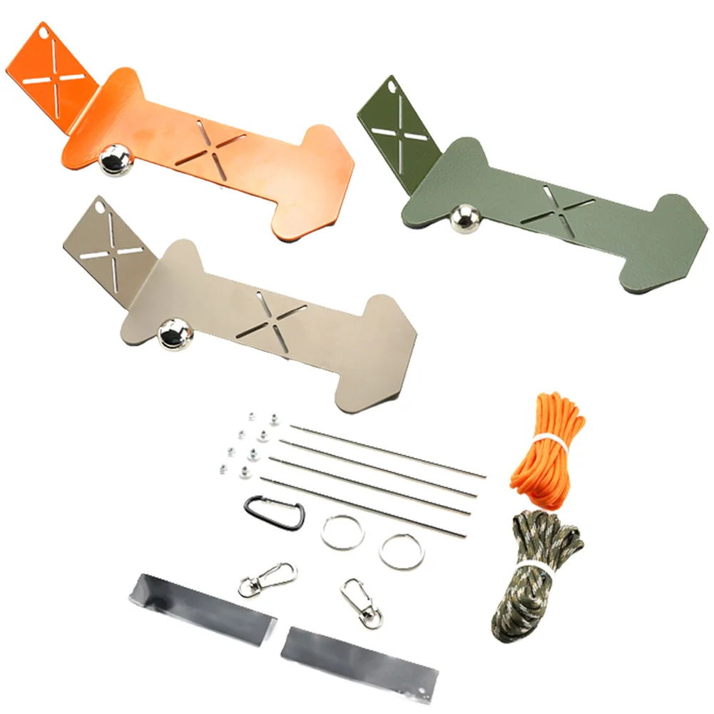

Beginner Paracords Jig Bracelet Maker DIY Paracords Tools Adjustable Weaving DIY Craft Maker Stainless Steel DIY Decorations