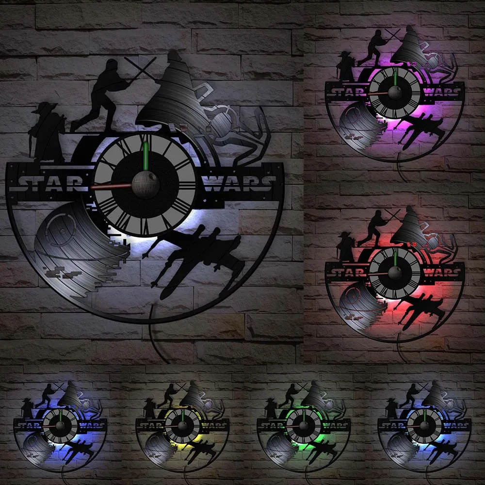 Настенные часы из винила The Vinyl Clock