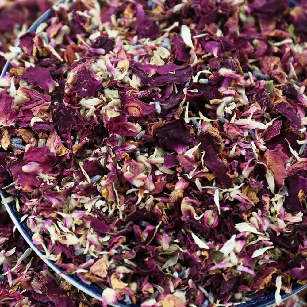 

10g Dried Flower Petals Natural Wedding Confetti Dried Flower Rose Petals For Wedding Party Decoration Biodegradable Supplies