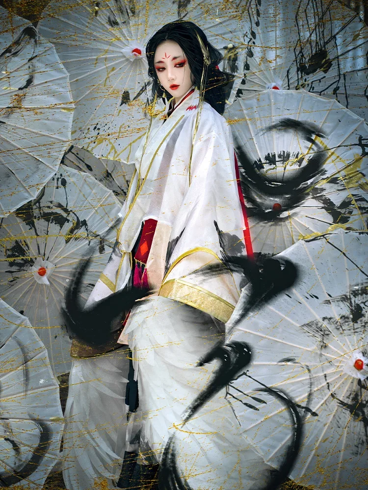 Женский костюм для косплея из игры Onmyoji Matsuyoi Ubume