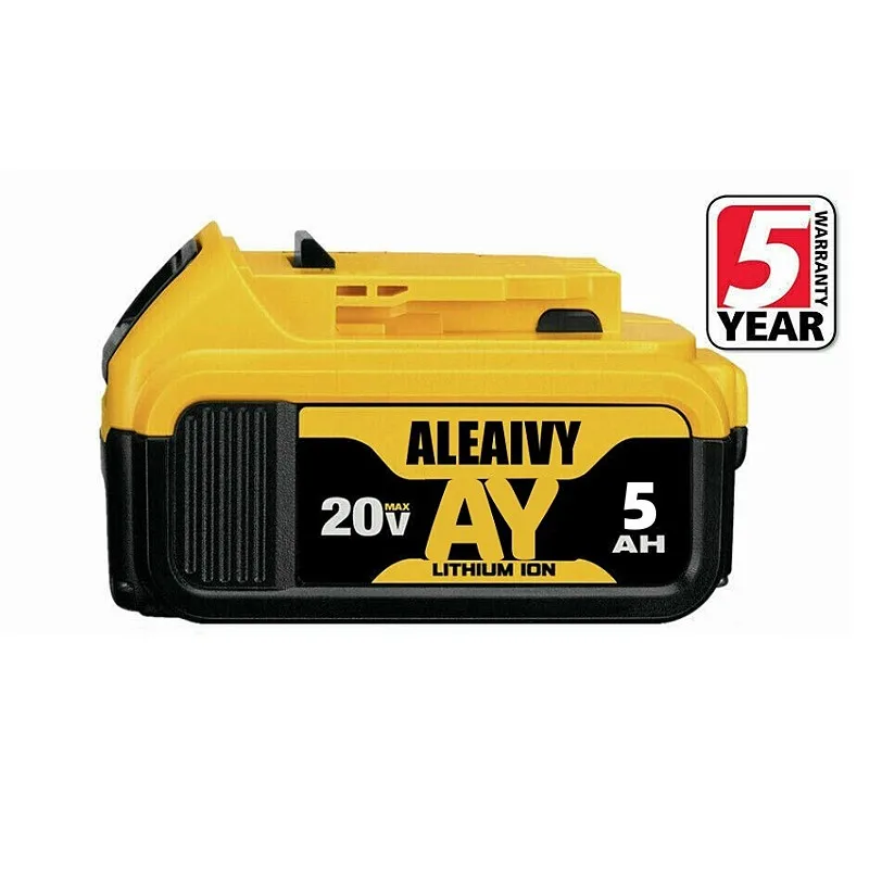 

1-3piece 20V 5.0Ah 6.0Ah DCB200 18650 Replacement Li-ion Battery for DeWalt MAX XR DCB205 DCB201 DCB203 power tool Batteries