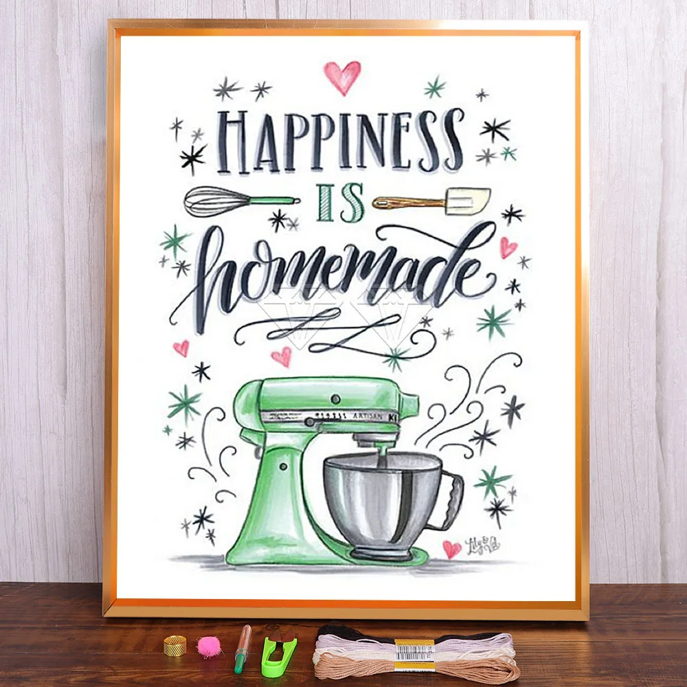 

Greeting Card Love Text Printed 11CT Cross-Stitch Full Kit Embroidery DMC Threads Knitting Handmade Handiwork Painting Gift