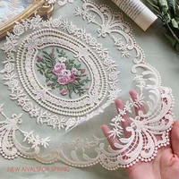decorative placemats for table nordic style home decor table mat classical simplicity lace edge coasters kitchen accessories
