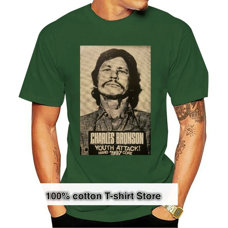 

2020 крутая Молодежная Футболка с принтом Чарльза Бронсона
