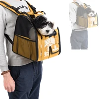 pet cat carrier backpack breathable shoulder bag outdoor travel backpack for small dog cat