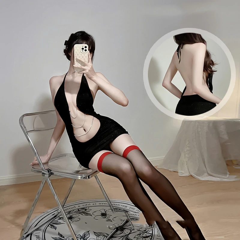 

Короткое платье, Пижама для женщин, костюмы для косплея, женское эротическое белье, женское белье с открытой промежностью, роскошное нижнее белье, сексуальные игрушки для тела