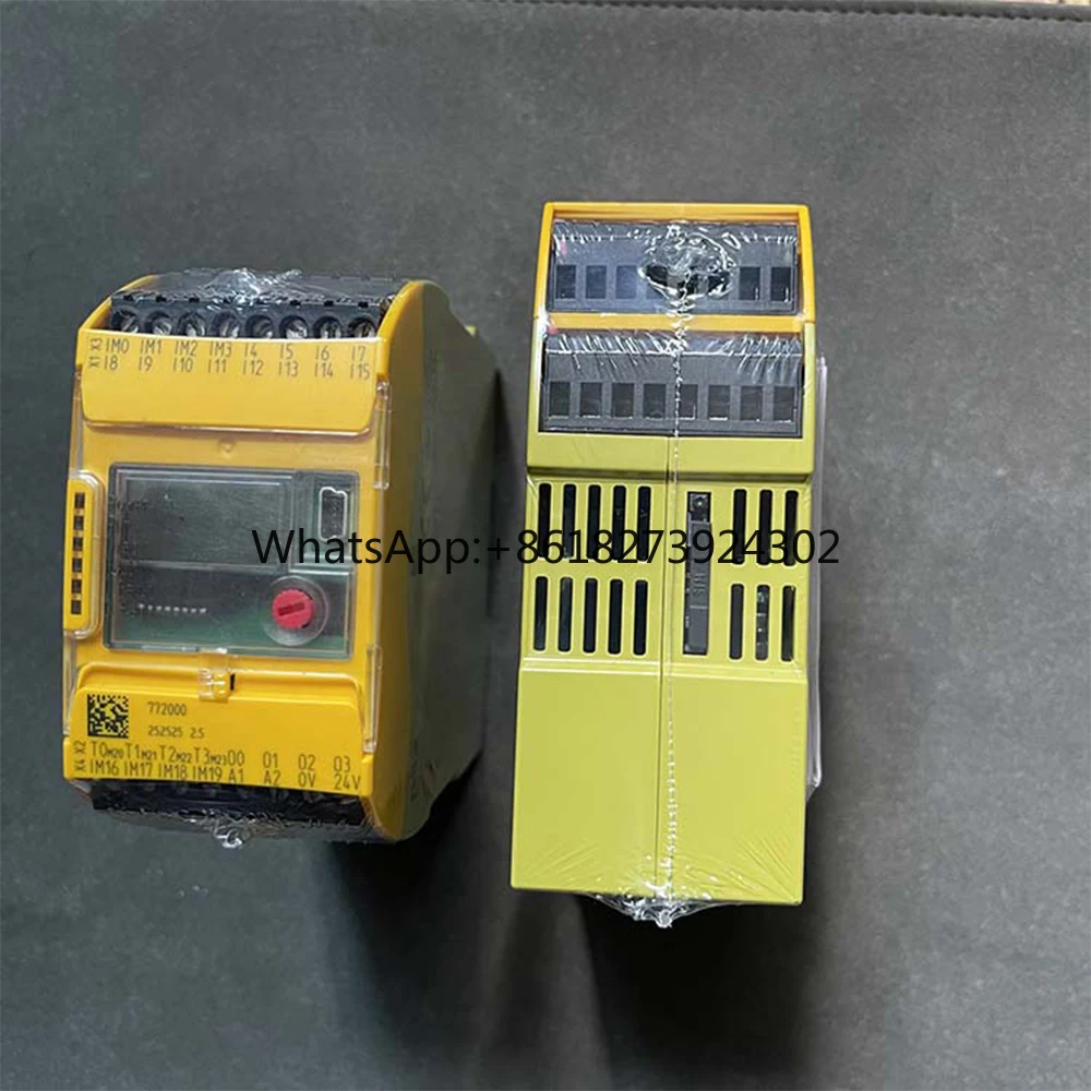 Совершенно новый для PNOZ mm0p 772000 Модуль управления реле безопасности