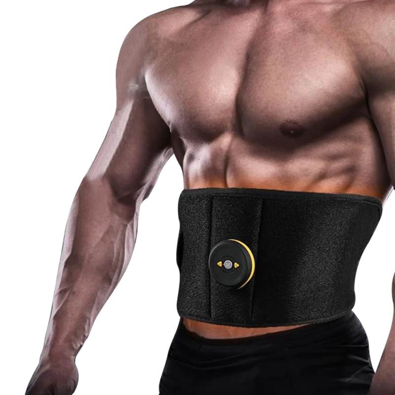 

Abdominal Electric Muscle Stimulator EMS Wireless Fitness Slimming Belt Belly Trainer Fat Burning Weight Loss Massager Health