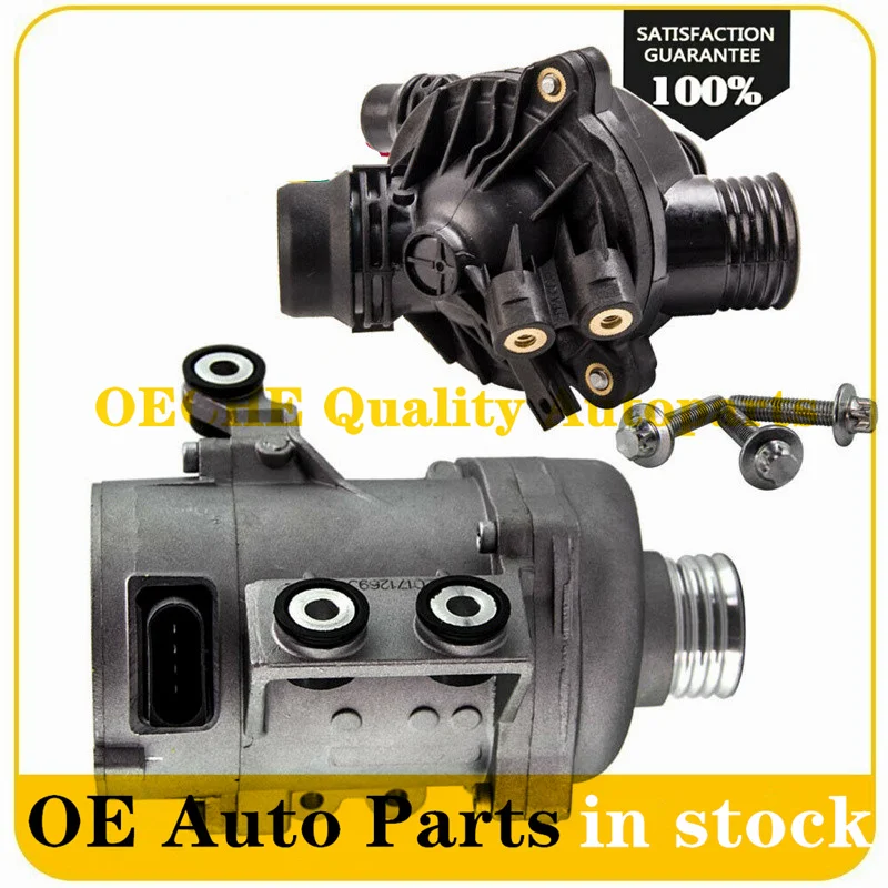 2 шт. Электрический водяной насос для BMW E60 E61 E81 E87 E90 E91 X1 X3 X5 Z4 11517586925