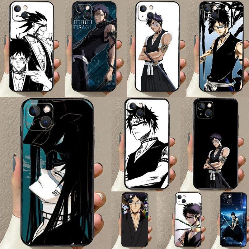 

Hisagi Shuhei Bleach Anime Case For iPhone 14 13 11 12 Pro Max XS X XR 7 8 Plus SE 2020 Back Cover For iPhone 14 12 13 Mini