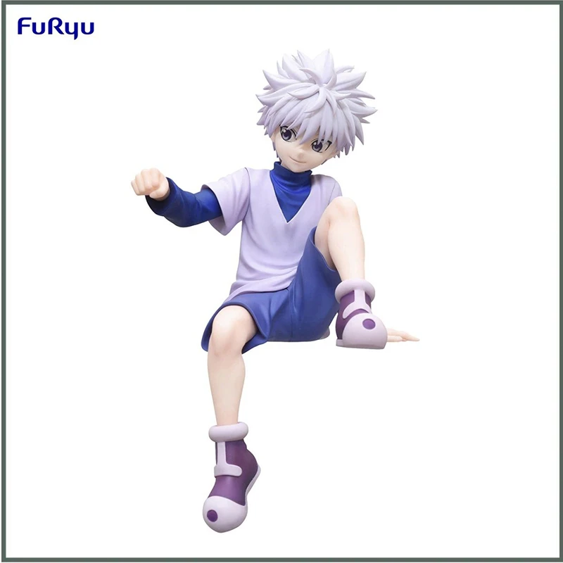 НАСТОЯЩИЙ FURYU JAGER 13 СМ KILLUA ZOLDYCK NUDEL STOPPER АНИМЕ ФИГУР ПВХ МОДЕЛ ПАПА SAMMLUNG SPIELZEUG GESCHENK