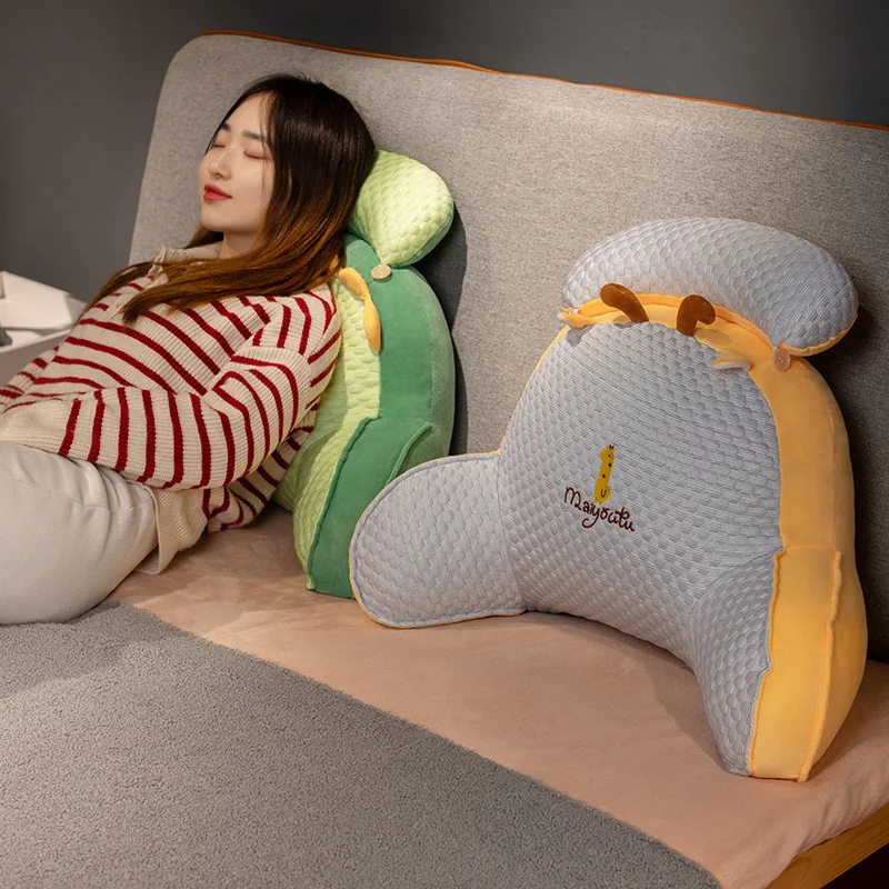 

New Cute Cartoon Multifunctional Bedhead Cushion, Tatami Mattress, Soft Bag Cushion, Sofa Cushion, Huge Backrest Cushion