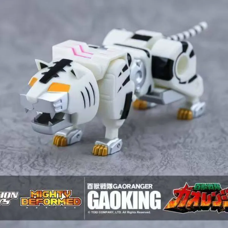 Фото В НАЛИЧИИ: Оригинальные трансформируемые игрушки ACTION TOYS ES Alloy Hyakujuu Sentai Gaoranger GaoKing 5-в-1 №4