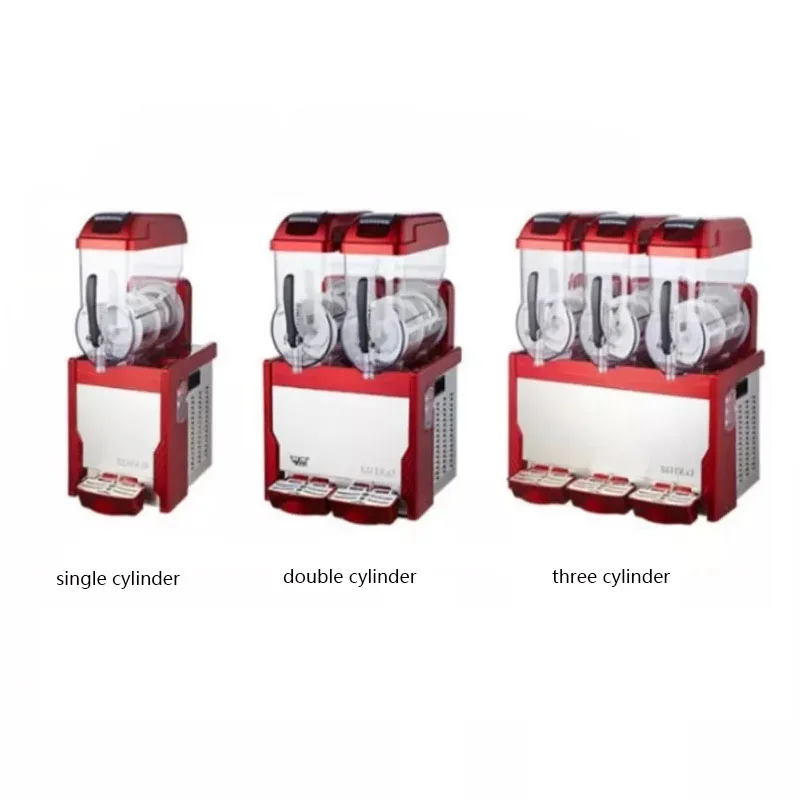 

Commercial Slushie Machine Home Slush Maker Frozen Drink Dispenser Ice-Cool Juice Smoothie Machine Vending Are Suitable For Bar