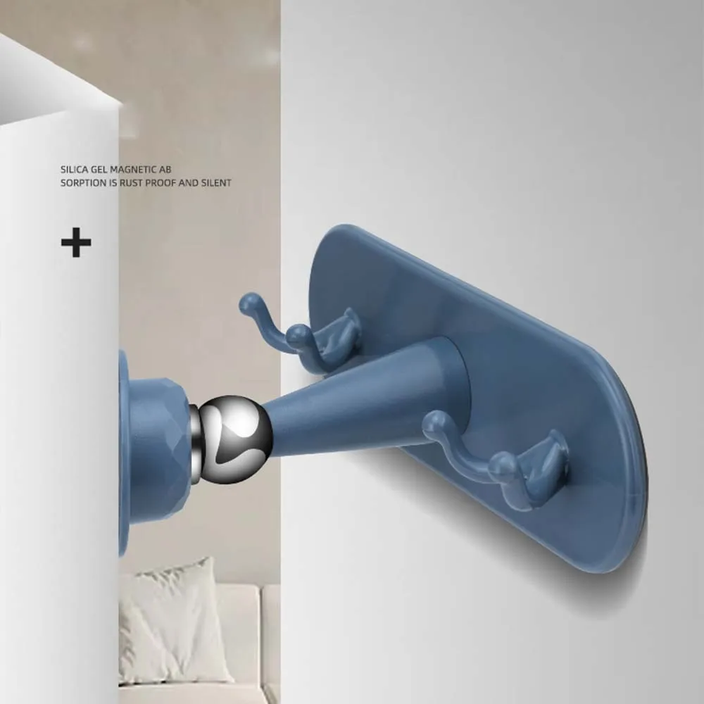 

Hook Door Suction Punch-free Strong Magnetic Hanger Toilet Bathroom Door Rear Bathroom Wind-resistant Wall Hanging Door Stops