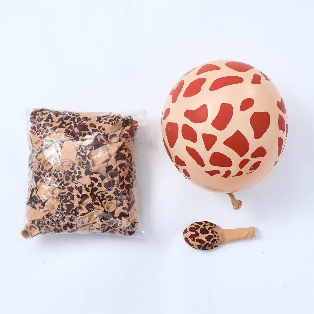 1 комплект воздушные шары с дикими животными гирлянда арочные наборы зеленые