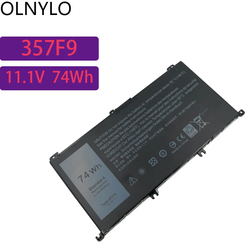 

Notebook Battery for Dell 357F9 Inspiron 15 7559 7000 INS15PD-1548B INS15PD-1748B 00GFJ6 71JF4 11.1V 74Wh Laptop Battery