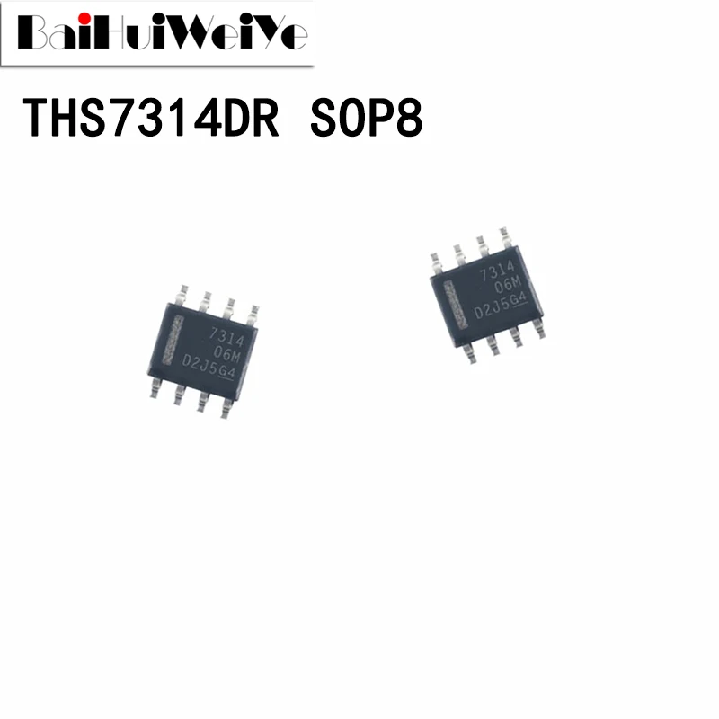 Набор микросхем THS7314DR THS7314 7314 SOP-8 SOP8 SMD новый оригинальный чипсет хорошего