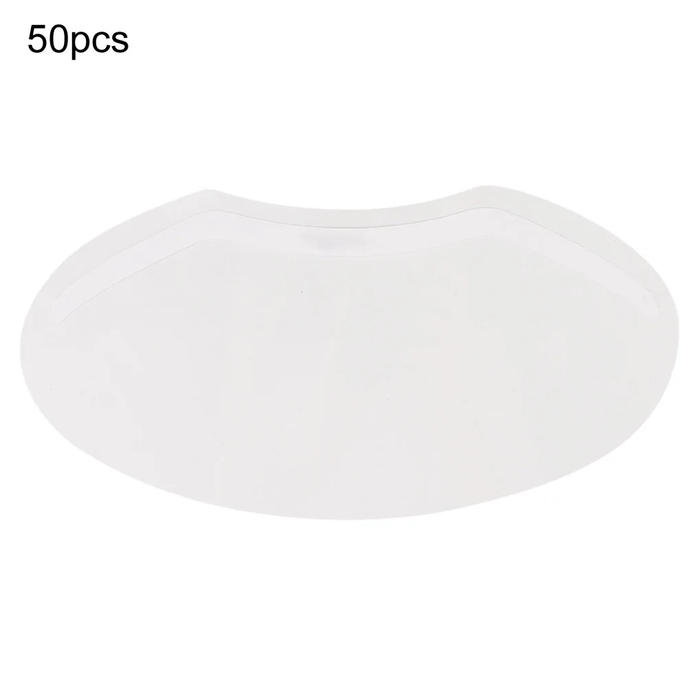 

50pcs Transparent Professional Eye Protector Hair Face Cover Face Mask for Hairdressing