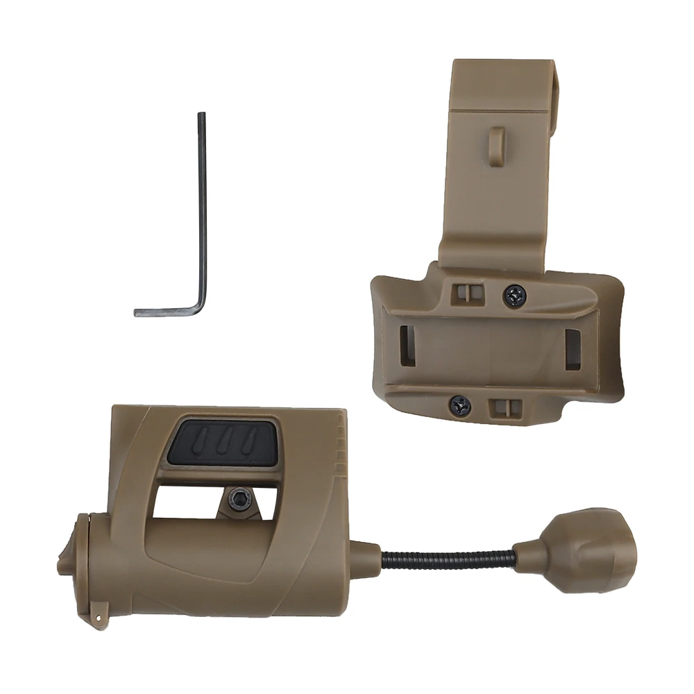 Модульная система освещения для человека страйкбольный шлем фонарик боковой