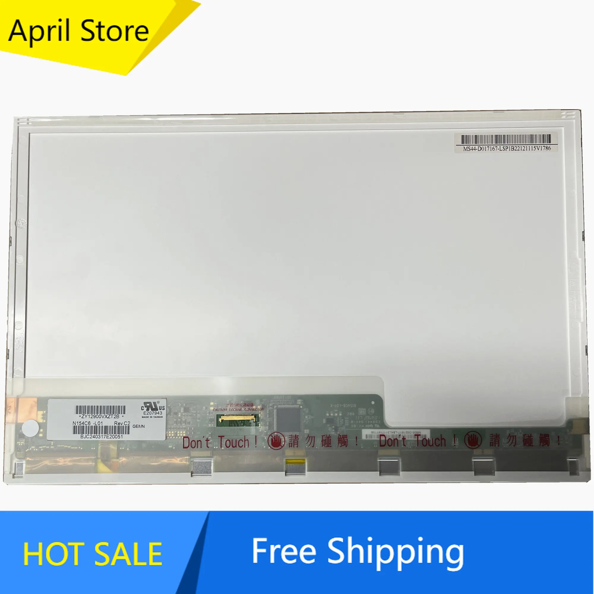 

N154C6-L01 fit LP154WP2-TLA3 LTN154BT02 LTN154BT03 B154PW04 V.0 15.4" WXGA+ LED LCD Screen for MacBook Pro A1260 2008
