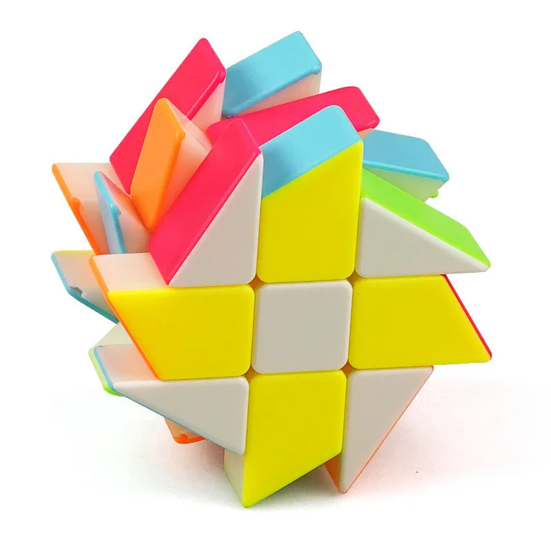 

Shengshou Tank 3x3 Windmill Fisher Magic Cube Sengso 3x3x3 Puzzle Twist Cubo Magico Educational Kid Toys Games