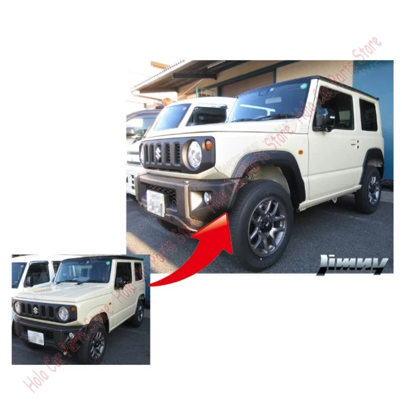 4 шт. матовые черные Брызговики для Suzuki JimnyJB64 2018-2022