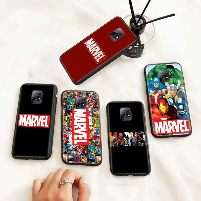 Роскошная Черная мягкая фотовспышка Marvel для OPPO A1 A1K A3S A5 A5S A7 A9 A83 A85 F7 F9 Pro