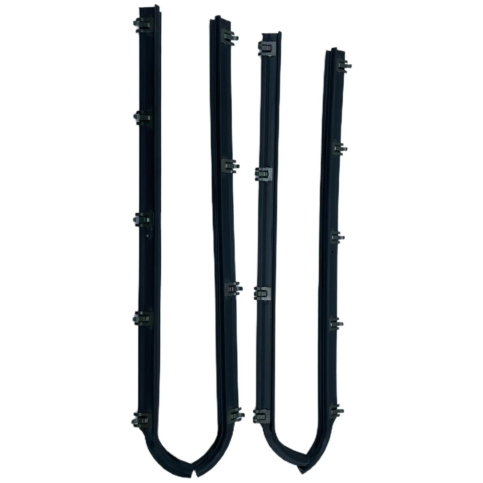 

4Pcs Window Sweep Weatherstrip Kit F2TZ1521456A Fit for Ford Bronco F350