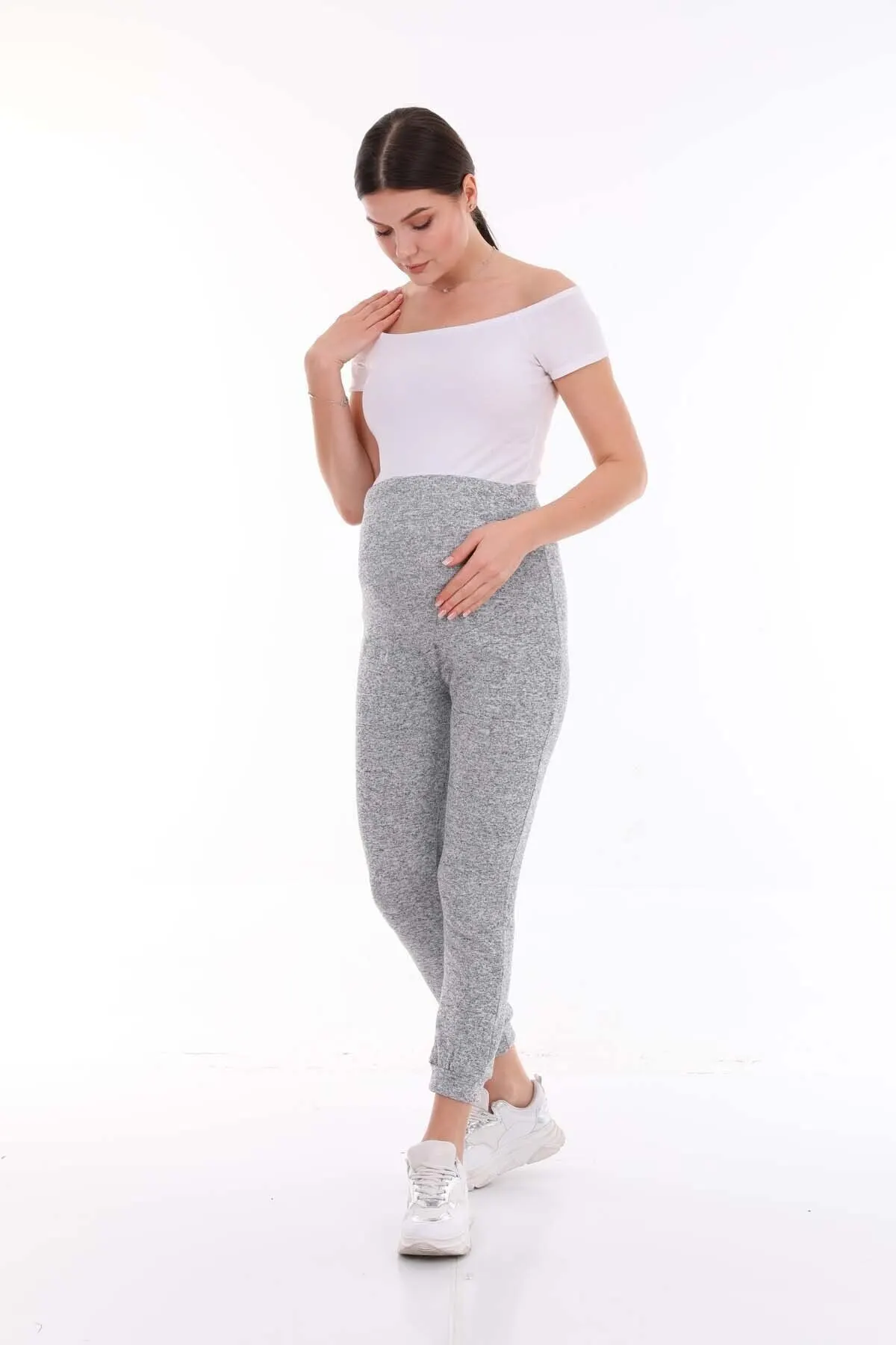 

Maternity Fashion Pregnant Bottom Gray