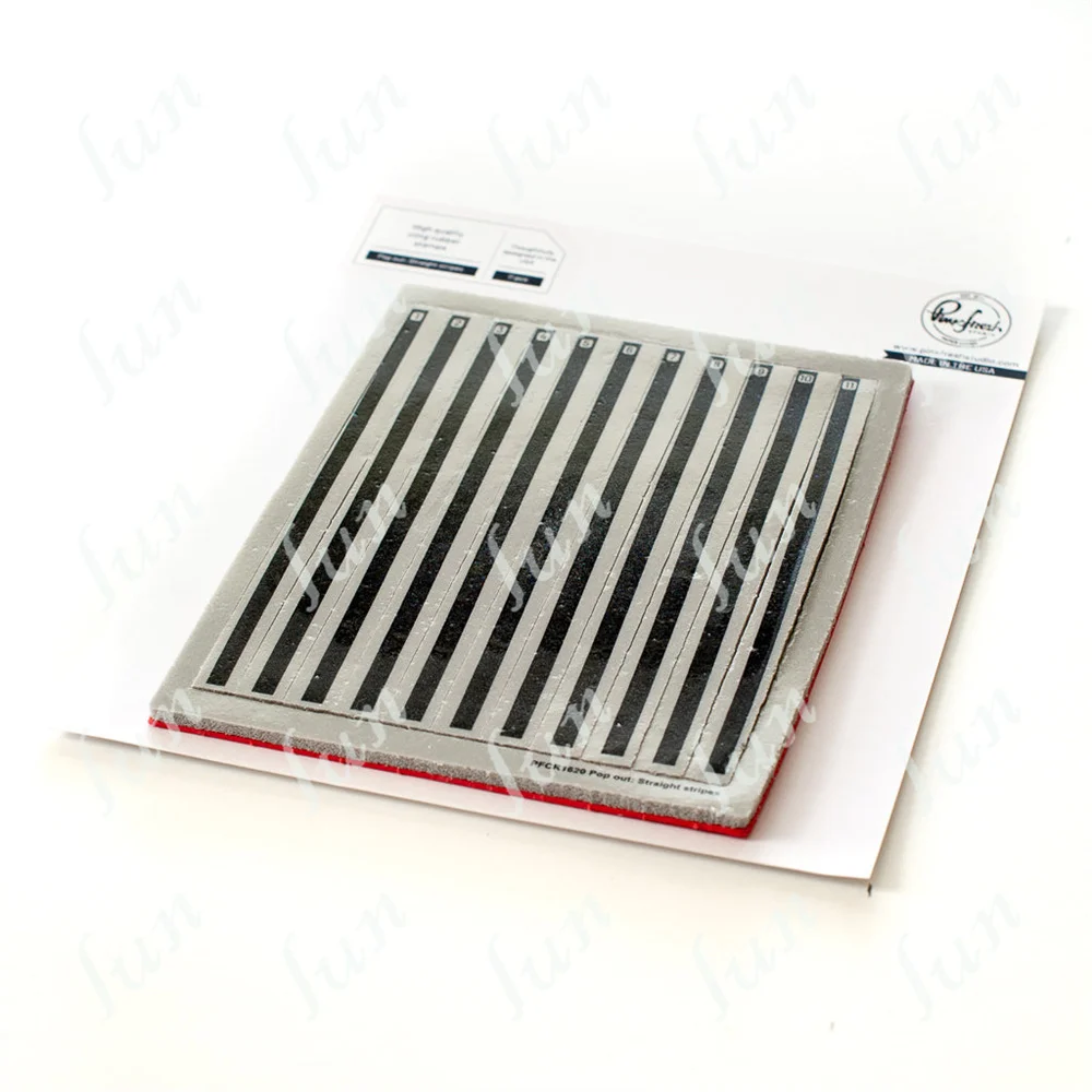 

2022 New Straight Stripes Background Decoration Clear Silicone Stamps Diy Scrapbooking Greeting Cards Handmade Embossing Molds