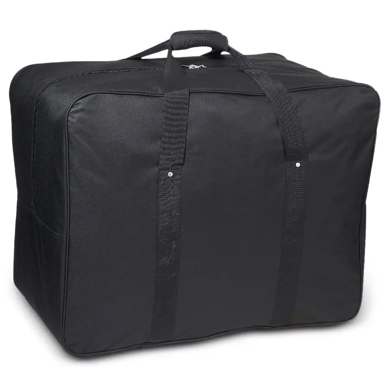 Unisex Oversized Cargo Bag Black