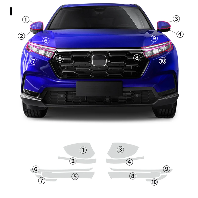 Автомобильные пороги треугольные против царапин оригинальная предварительно