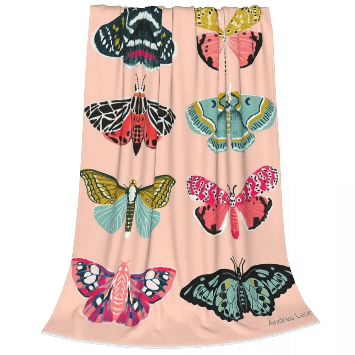 Покрывало Lepidoptery № 1 от Andrea Lauren покрывало на кровать толстые пушистые мягкие