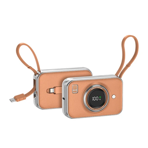 66 Вт Power Bank с быстрой зарядкой 10000 мАч Портативное зарядное устройство Powerbank с кабелем PD20W Type C для iPhone 16 15 Запасной аккумулятор Samsung