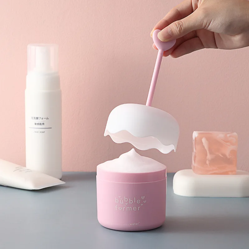 

Hand Operated Foam Maker Portable Face Washing Foam Maker Facial Cleanser Body Wash Foam Bottle Press Type Foam Foam Maker