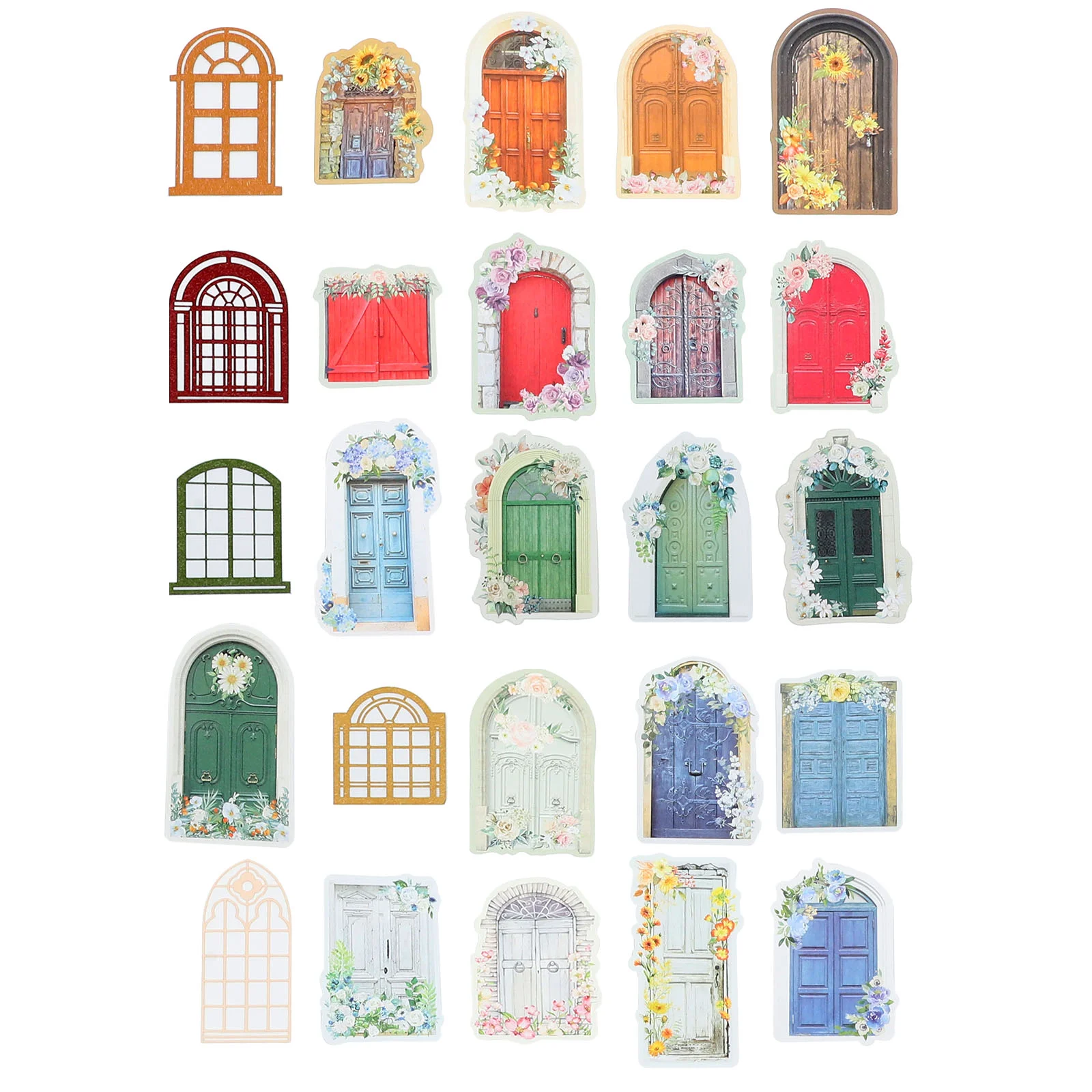 Рисунок 4 - 5 комплектов цветок окно коллаж