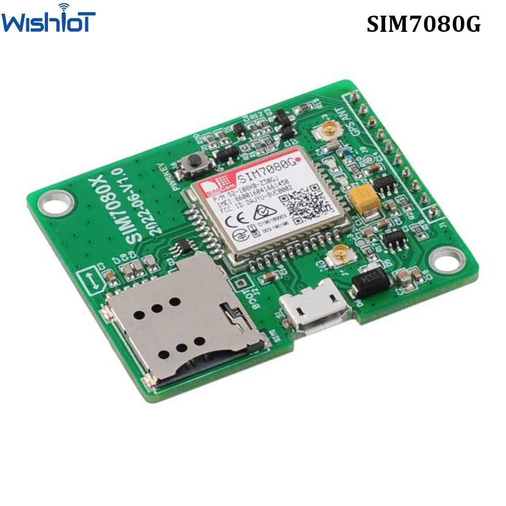 SIM7080G NB IoT CAT M модульный разрыв LTE UNV SIM7080G энергосберегающий Расширенный непрерывный прием совместимый с SIM868