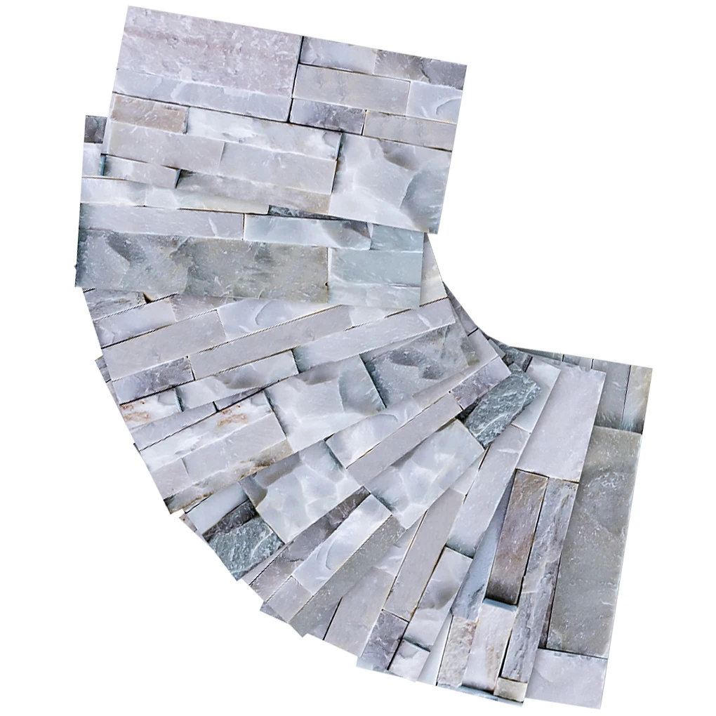 

Wall Brick Sticker Home Kitchen Bathroom Living Room Wall Adhesive Decor Brick Decals UB023S 9pcs