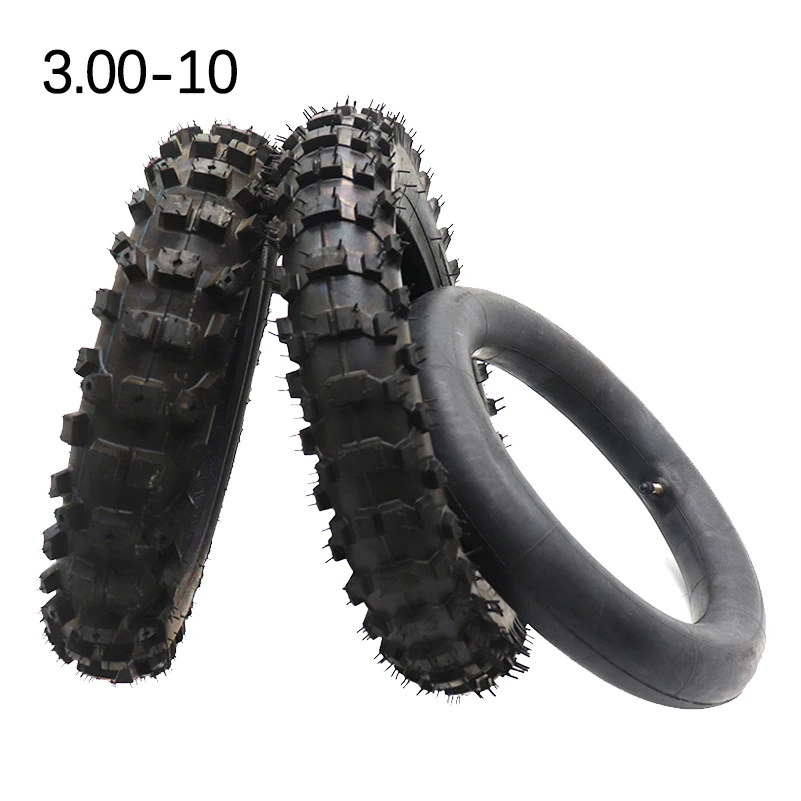 

3,00-10 шина с внутренней трубкой для мотокросса, гоночного мотоцикла, внедорожника, питбайка Atomik SSR SDG GY6, скутера 80/100-10
