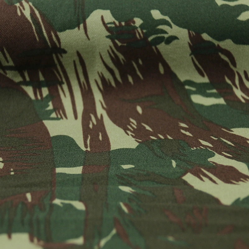 

Greece Lizard Camouflage Fabric Twill Camo Cloth Wear Resistant Military Training Suits Jacket Bag Boots Material 1.5M Width