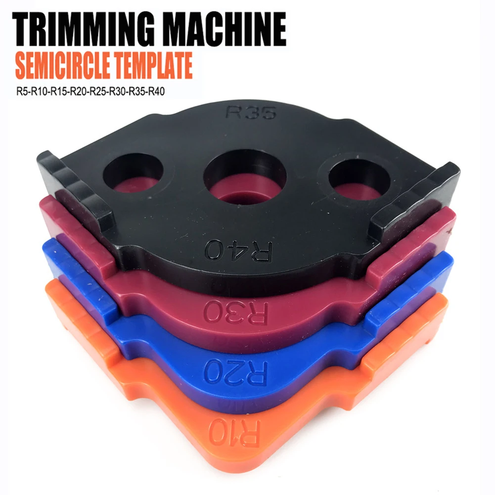

Semi Round Corner Locator Trimming Machine Woodworking R Angle Locator Engraving Wood Working Tools for Photo Frames Tables