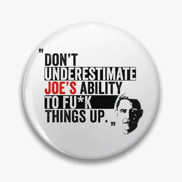 Мягкая булавка с пуговицами не недооценить Джо это способность подарок