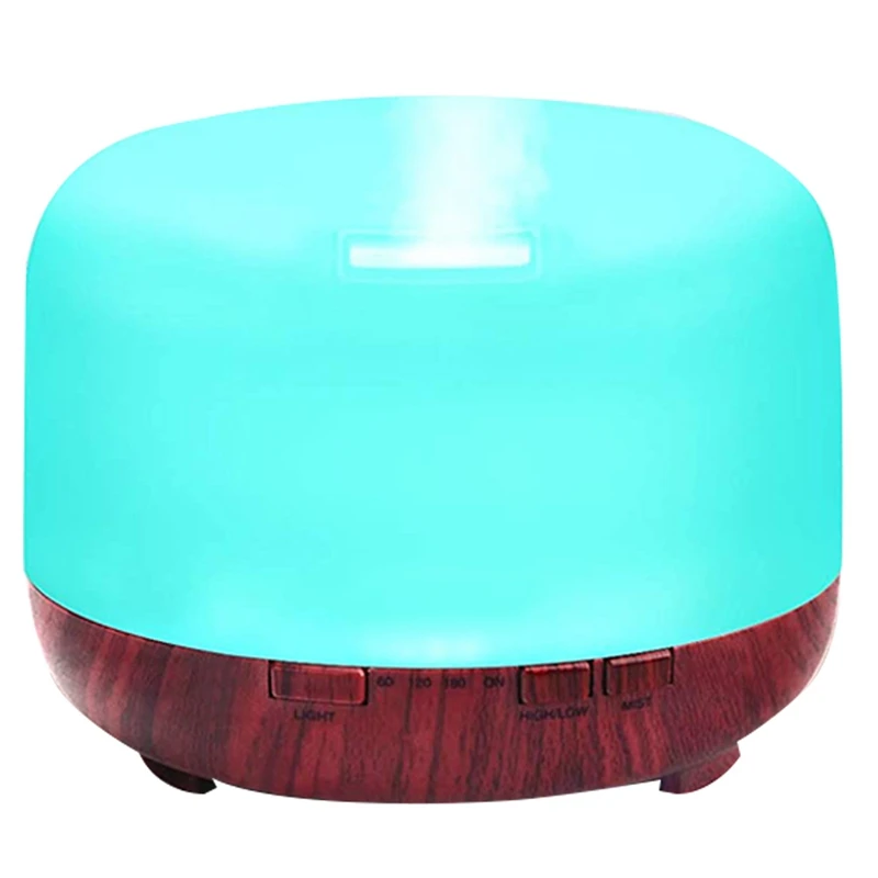 

Essential Oils Diffuser,Ultrasonic Atomization Aromatherapy Humidifier with 7 Colour LED Light for Office/Home UK Plug